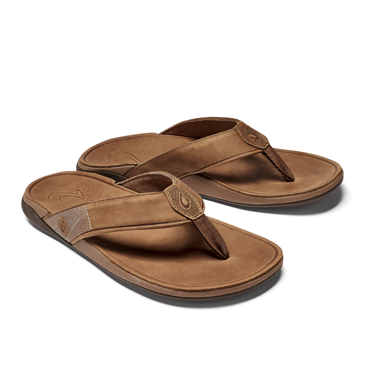OLUKAI TUAHINE MENS SANDAL - TOFFEE
