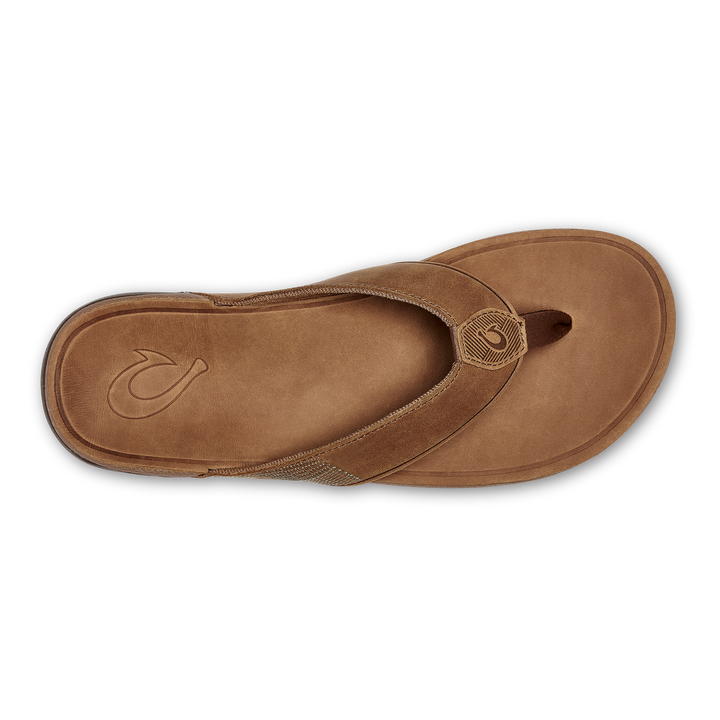 OLUKAI TUAHINE MENS SANDAL - TOFFEE