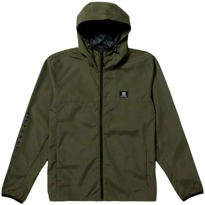 BILLABONG TRANSPORT HI WINDBREAKER - MILITARY GREEN