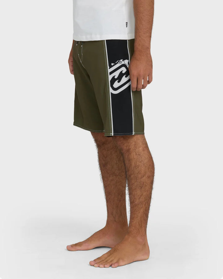 BILLABONG D BAH HI 2.0 PRO BOARDSHORT - OLIVE GREEN