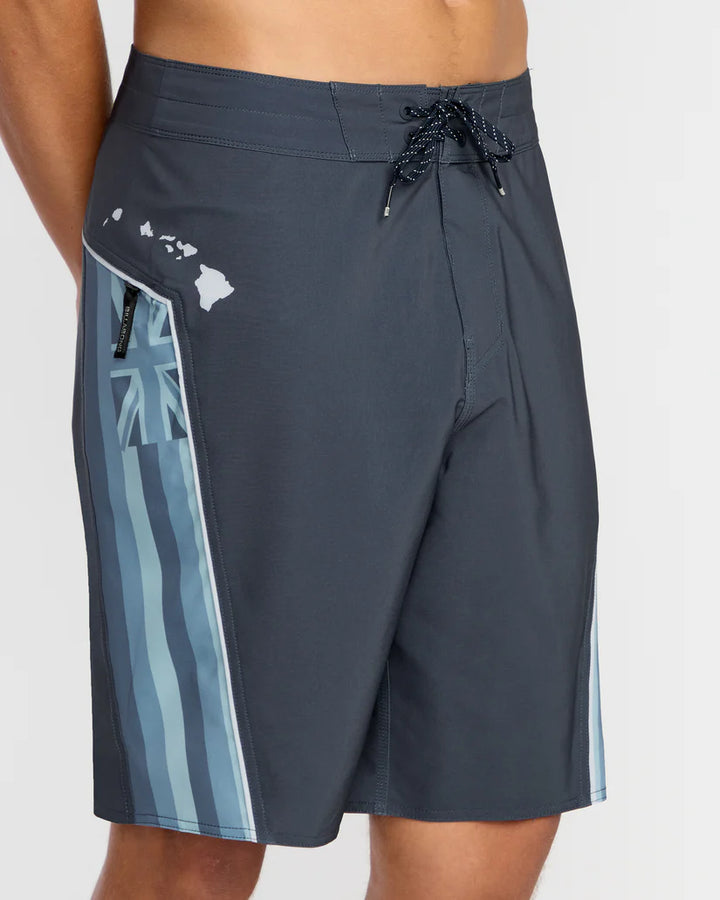BILLABONG STRADDIE PRO HI BOARDSHORT - HARBOR BLUE (HRB)