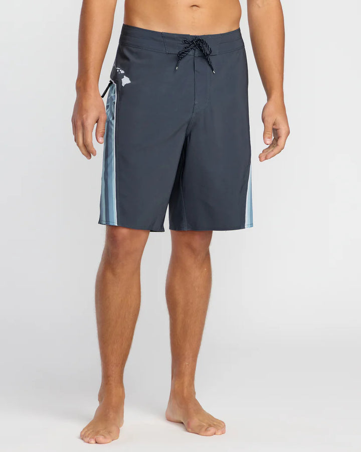 BILLABONG STRADDIE PRO HI BOARDSHORT - HARBOR BLUE (HRB)