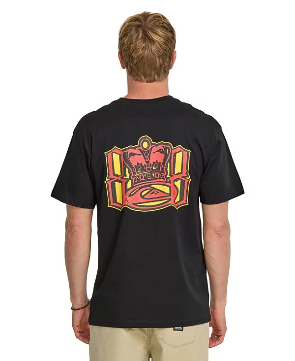 QUIKSILVER 808 REPRESENT TEE - BLACK – Hawaiian Island Creations