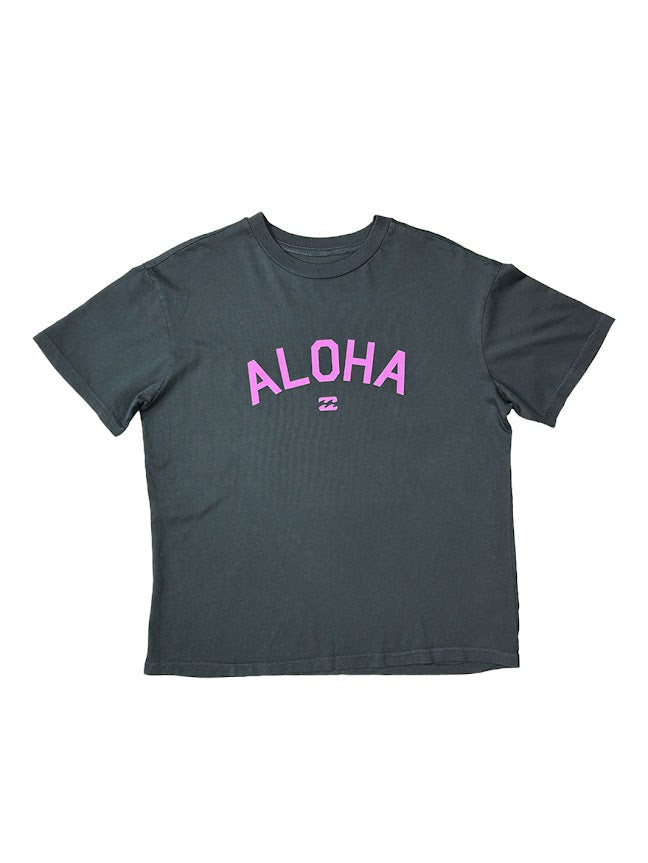 BILLABONG EASY STREET ALOHA/MAHALO WOMENS TEE - (OB1) – Hawaiian