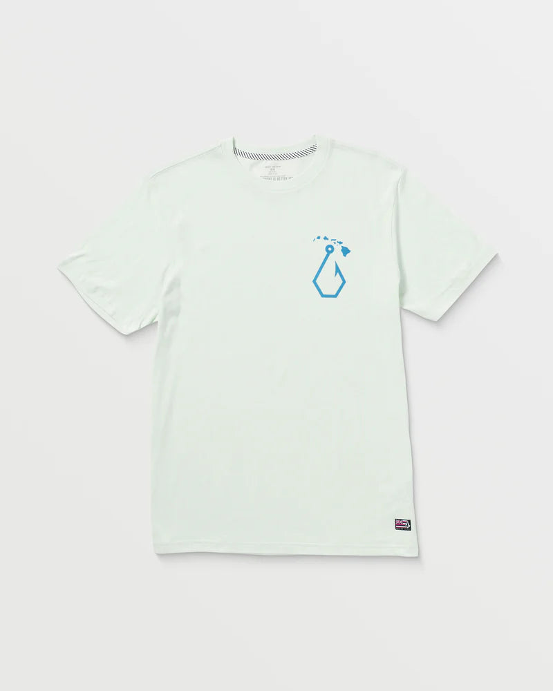 VOLCOM SINKEM TEE - AQUA BLUE