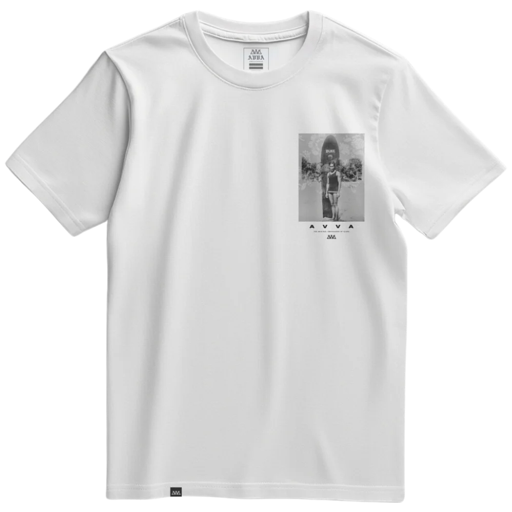 AVVA DUKE PAREAU BOARD TEE - WHITE