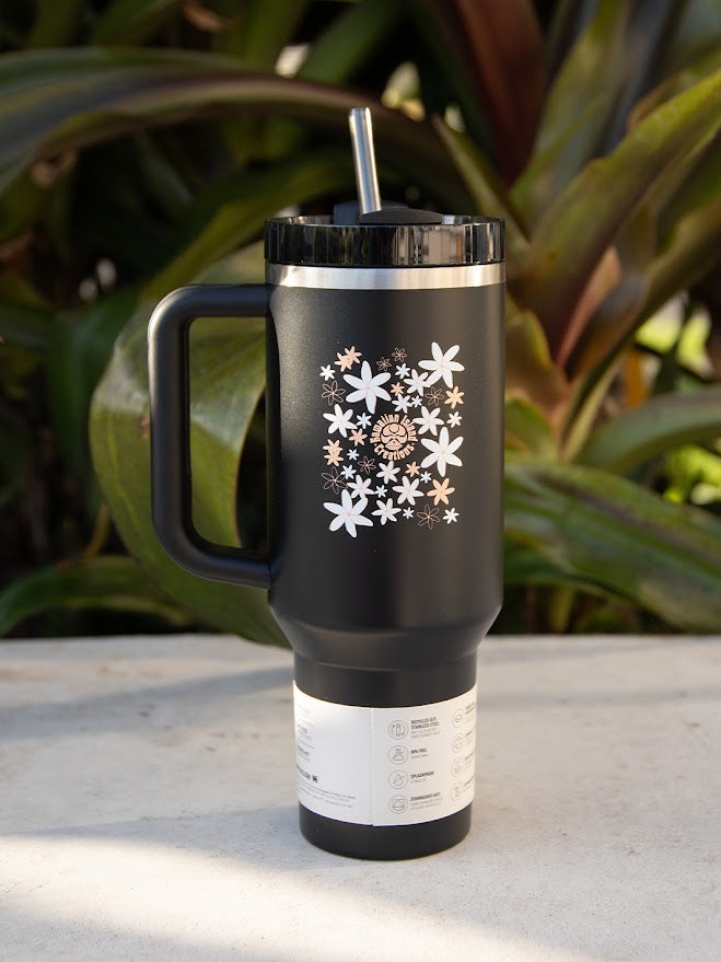 STANLEY X HIC TIARE DREAMS 40OZ QUENCHER H2.0 TUMBLER - BLACK