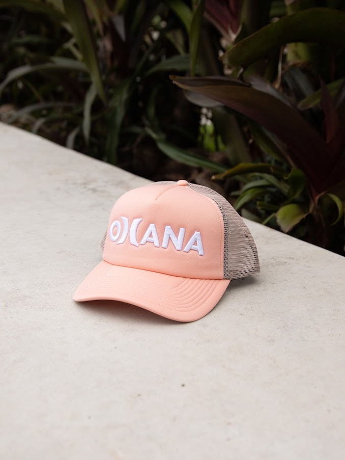 HURLEY OHANA WOMENS TRUCKER PINK