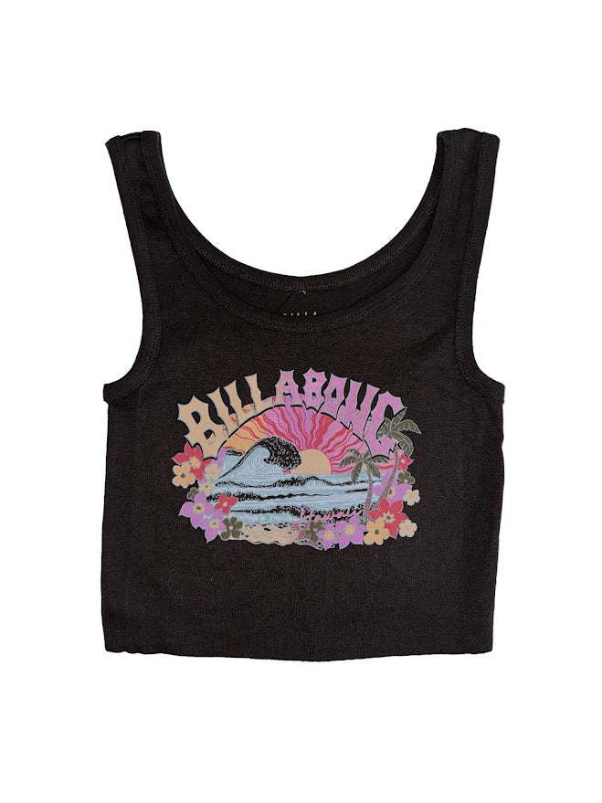 BILLABONG SALTY HAWAII WOMENS TANK - BLACK