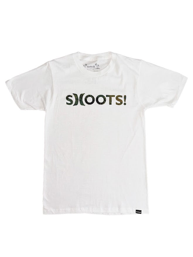 HURLEY SHOOTS! TEE - WHITE