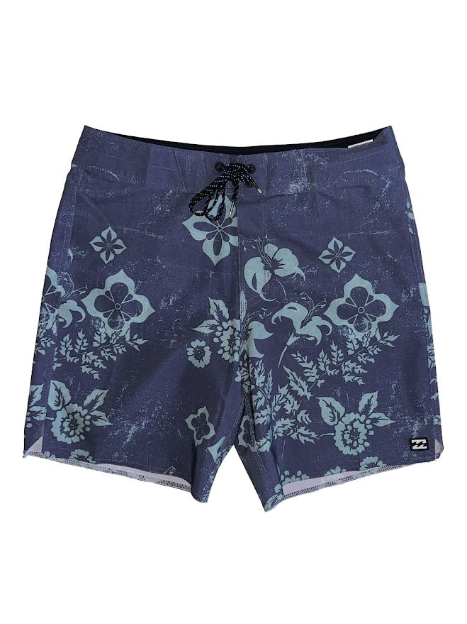 BILLABONG GOOD TIME PRO 17.5" BOARDSHORT - BLUE FROG