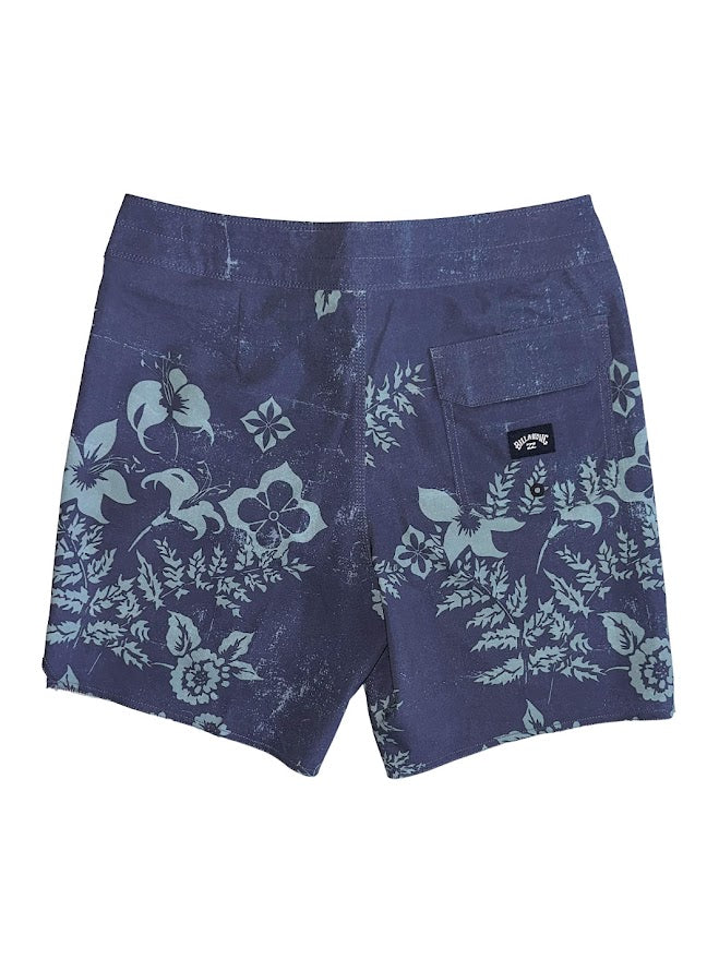 BILLABONG GOOD TIME PRO 17.5" BOARDSHORT - BLUE FROG