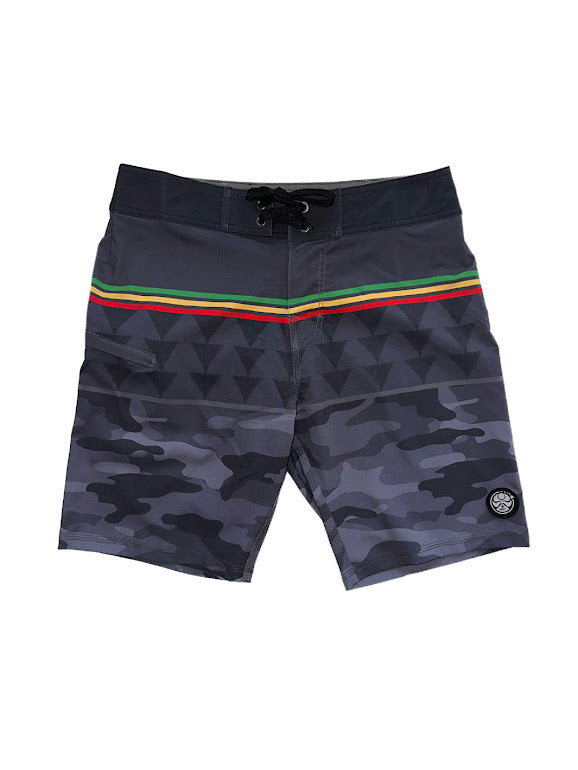 HIC NALU BOARDSHORT - BLACK