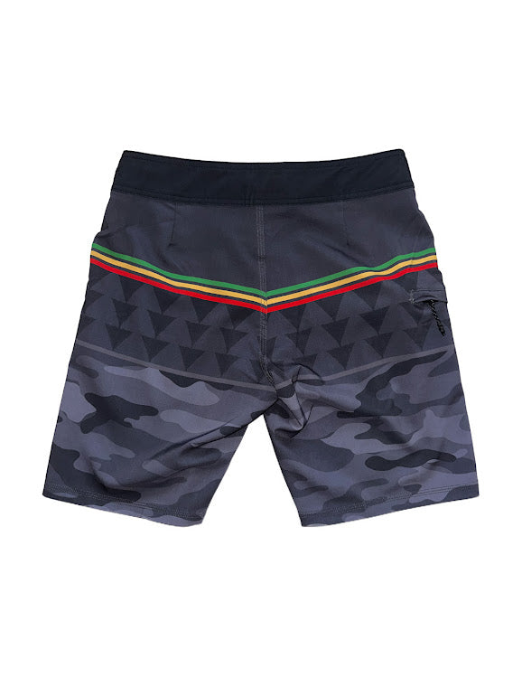 HIC NALU BOARDSHORT - BLACK