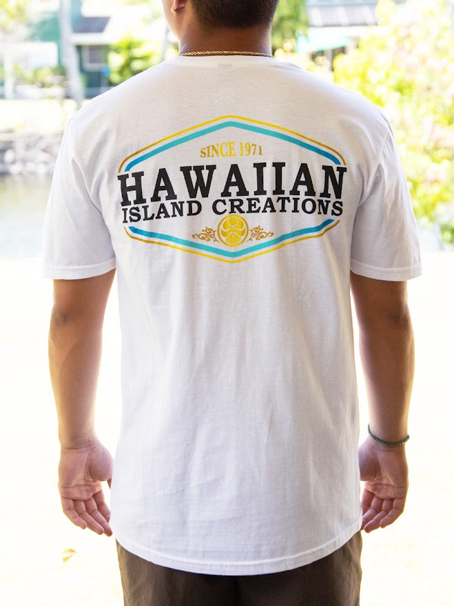HIC GOLDEN GLOBE BIG BRADDAH TEE - WHITE