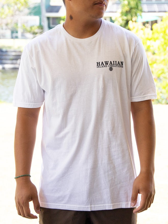 HIC GOLDEN GLOBE BIG BRADDAH TEE - WHITE