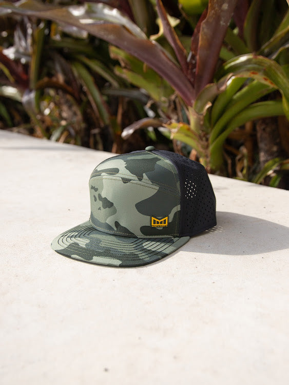MELIN HYDRO TRENCHES ISLANDS HAT - HAWAII CAMO