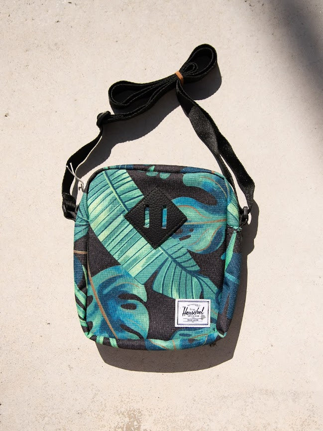 HERSCHEL HERITAGE CROSSBODY BAG BLACK Hawaiian Island Creations