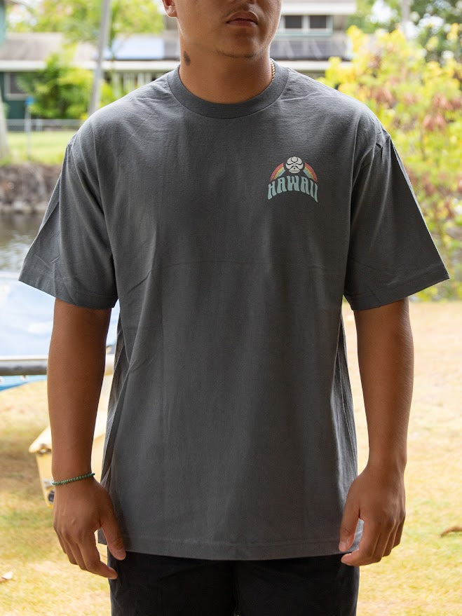 HIC PIRATE PINEAPPLE TEE - CHARCOAL