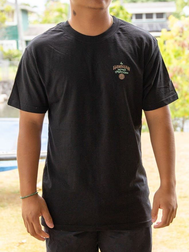 HIC TIKI DRINKS TEE - BLACK