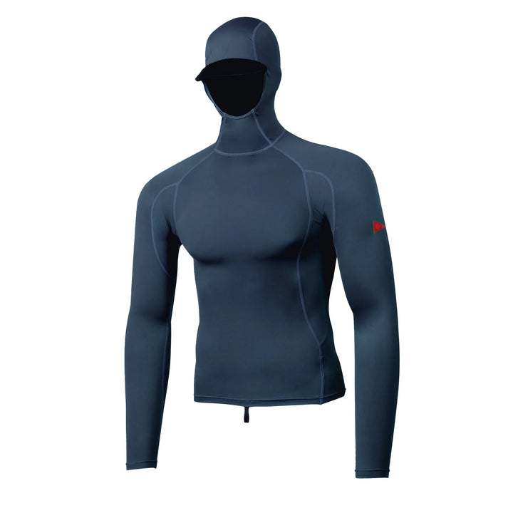 FLORENCE MARINE X LONG SLEEVE HOODED RASHGUARD - DARK NAVY
