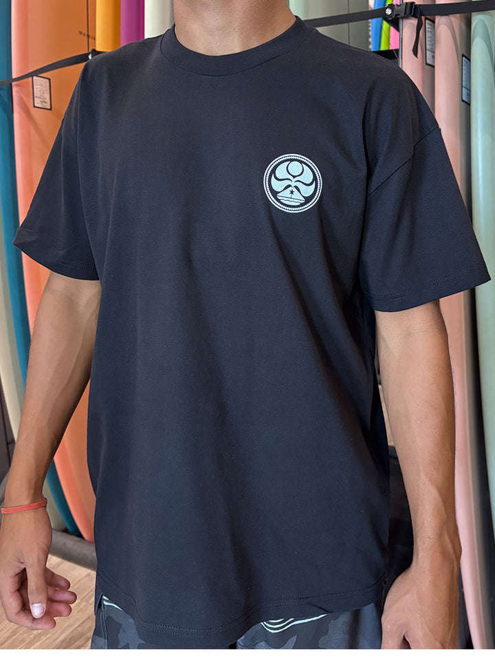 HIC ALO KAM BIG BRADDAH TEE - BLACK