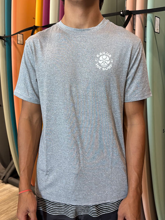 HIC INTERVAL KAI KAHILI RASHGUARD - HEATHER GRAY