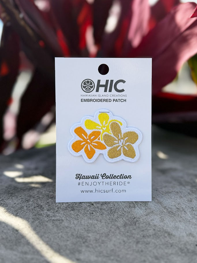 HIC EMBROIDERED PUAKENIKENI TRIO PATCH – Hawaiian Island Creations