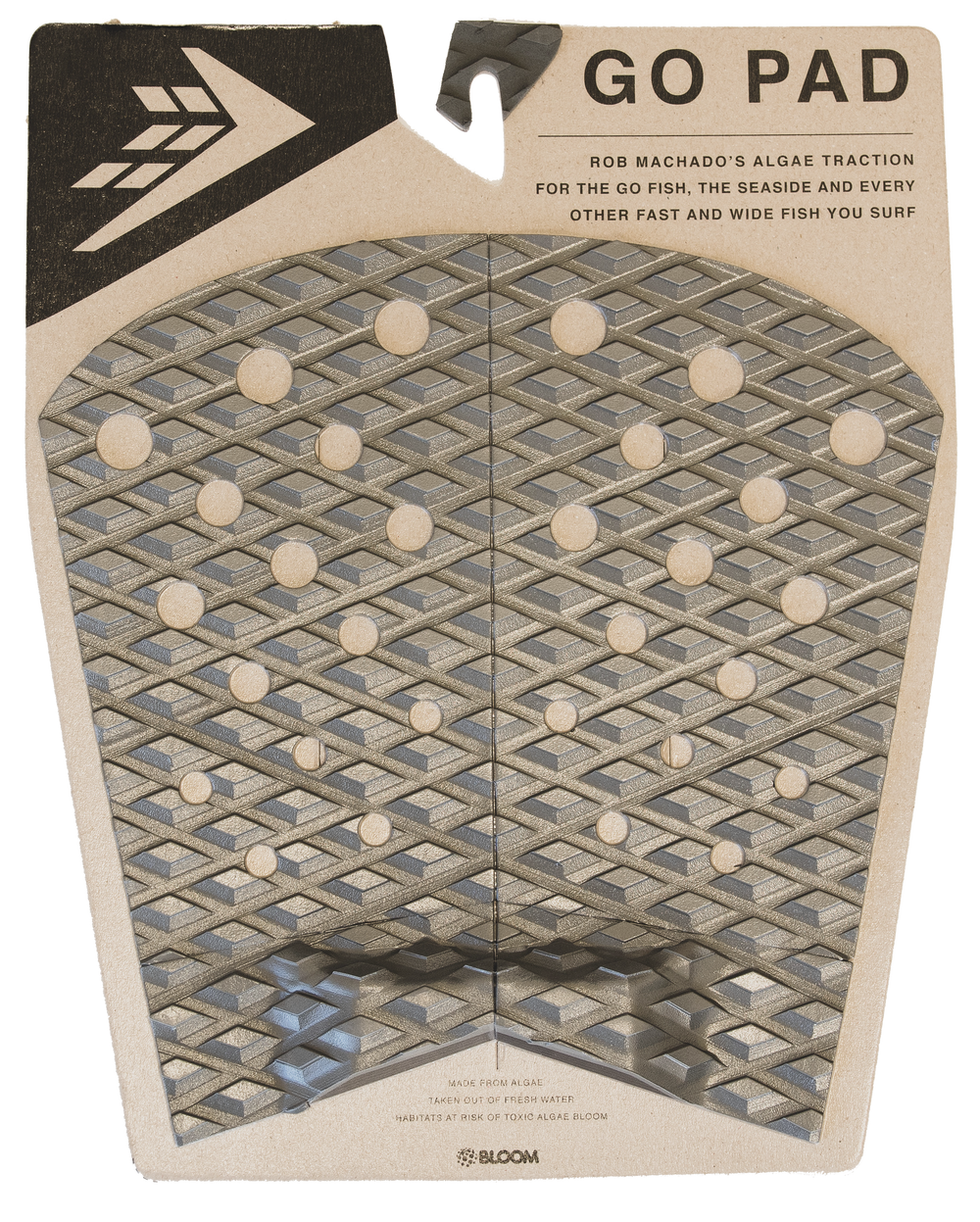 FIREWIRE GO PAD - (FISH) - CHARCOAL/BLACK