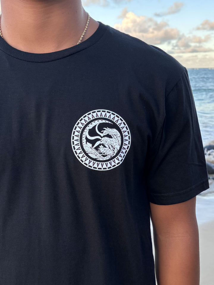 HIC MANJI DOT TEE - BLACK