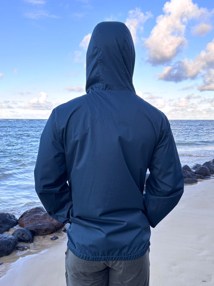 HIC MAJOR WINDBREAKER JACKET - NAVY