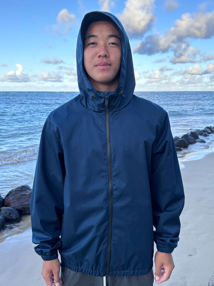 HIC MAJOR WINDBREAKER JACKET - NAVY