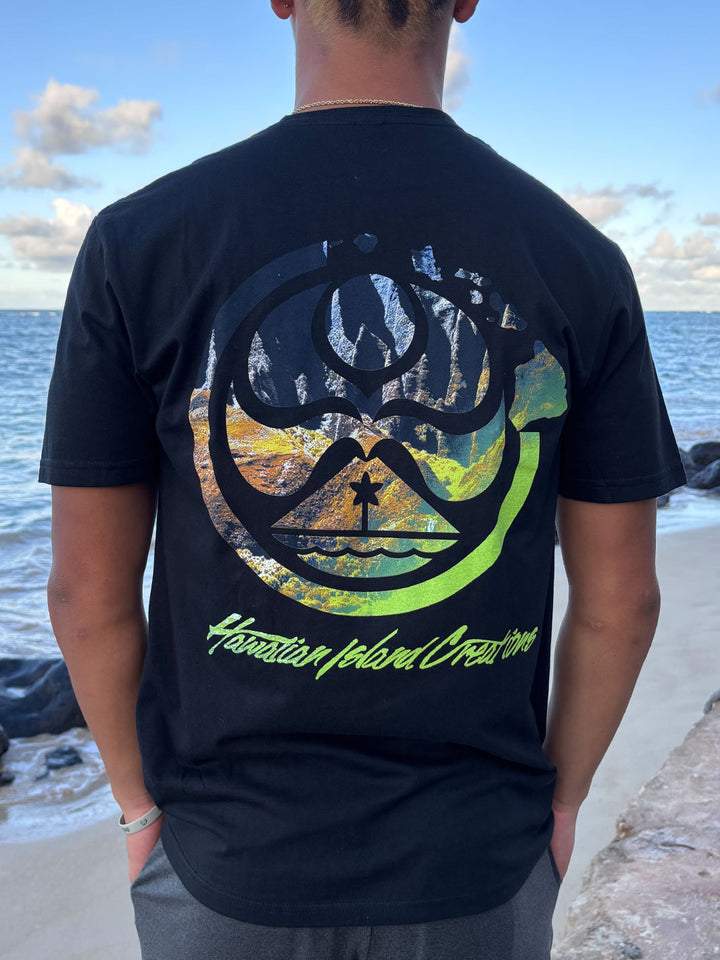 HIC NA PALI DOT TEE - BLACK