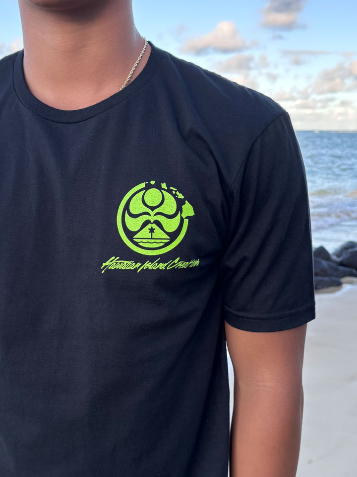 HIC NA PALI DOT TEE - BLACK