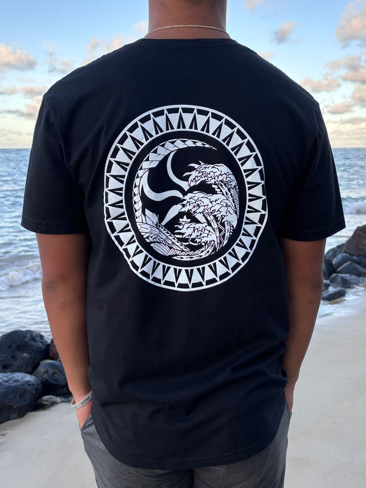 HIC MANJI DOT TEE - BLACK