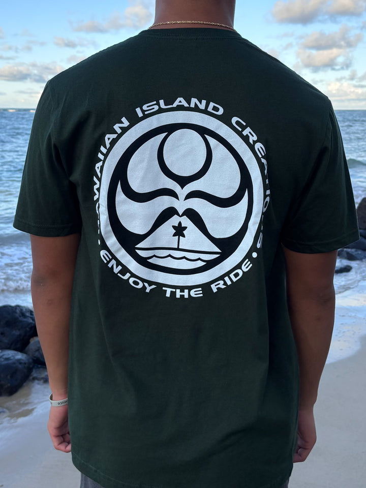 HIC CORPO DOT TEE - FOREST GREEN