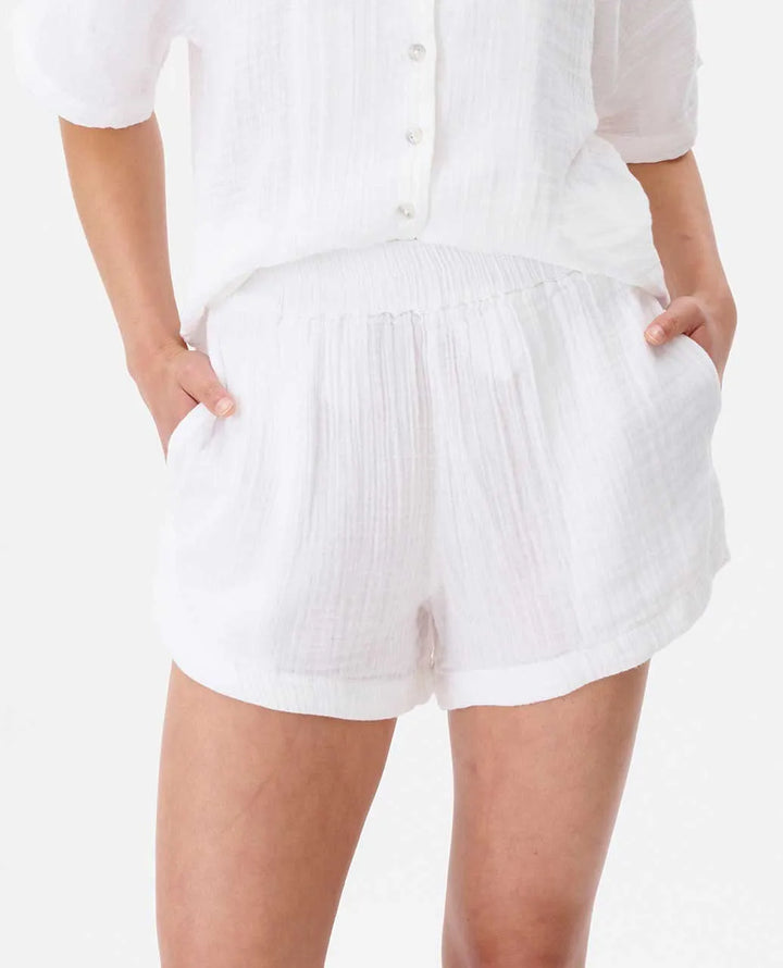 RIP CURL PREMIUM WOMENS SURF SHORT - WHITE