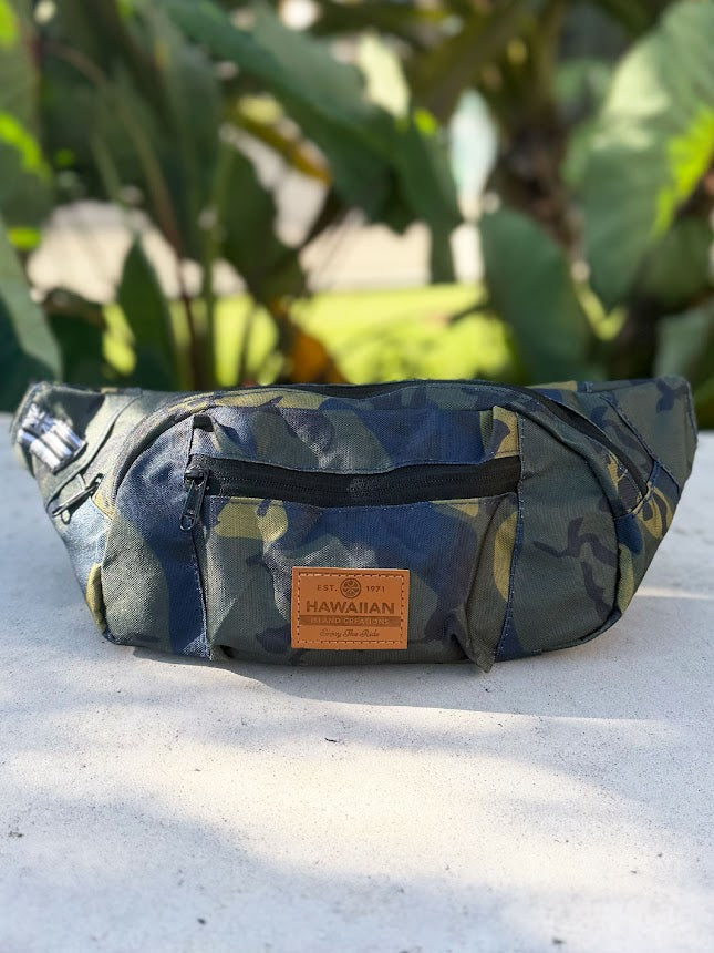 HIC 2026 HIC LARGE WAIST PACK - CAMO – Hawaiian Island Creations