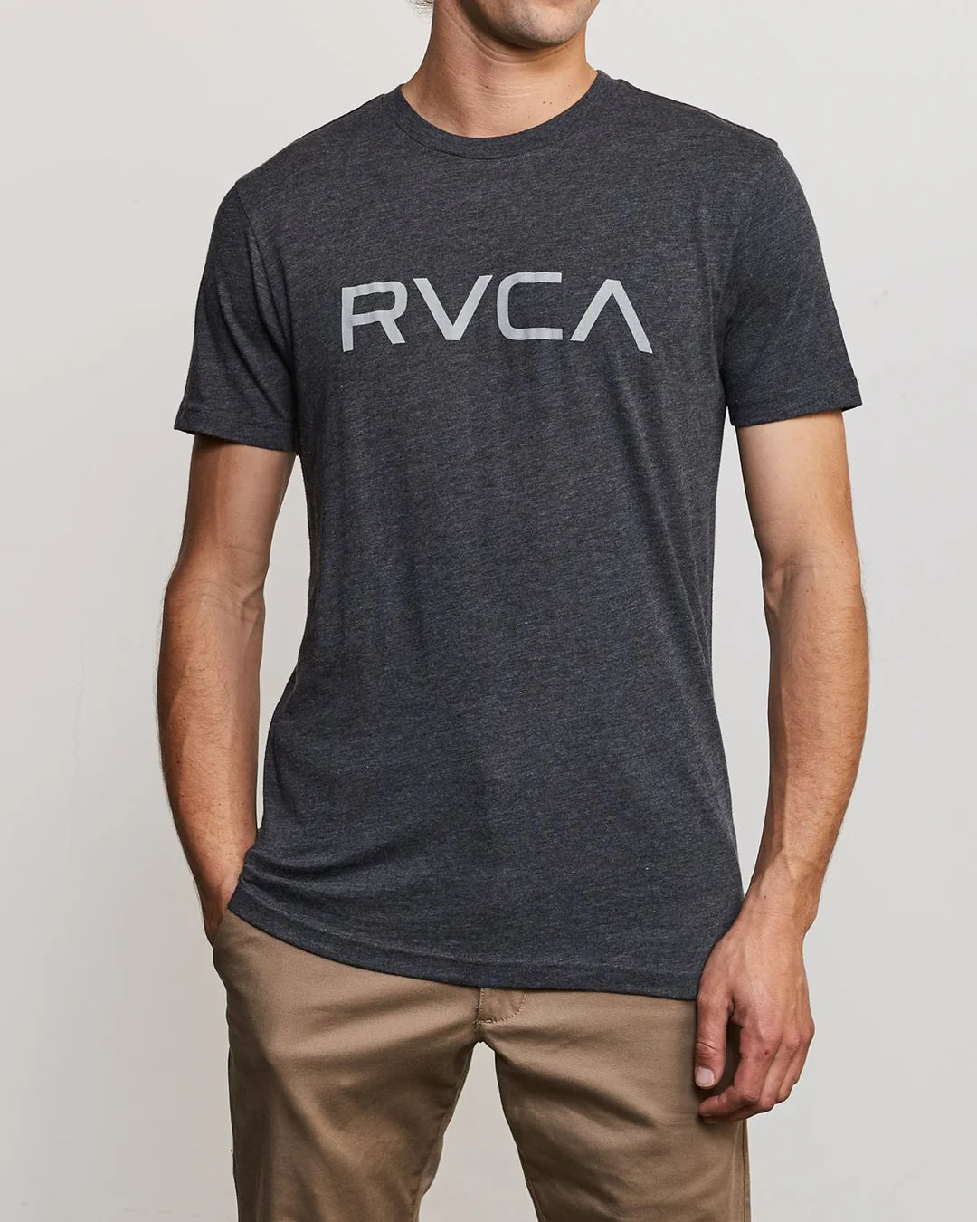 RVCA BIG RVCA TEE - BLACK WHITE