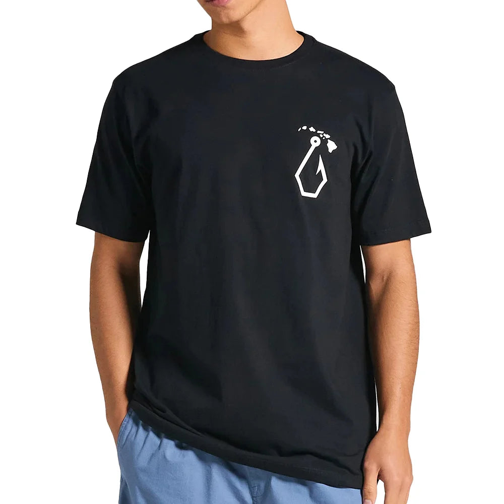 VOLCOM SINKEM TEE - BLACK
