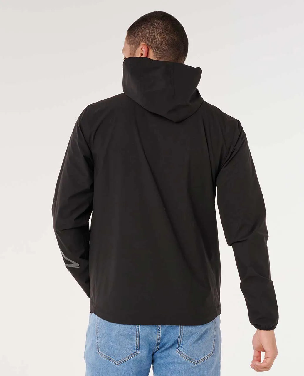 RIP CURL EDDIE WOULD GO SPRAY JACKET - BLACK