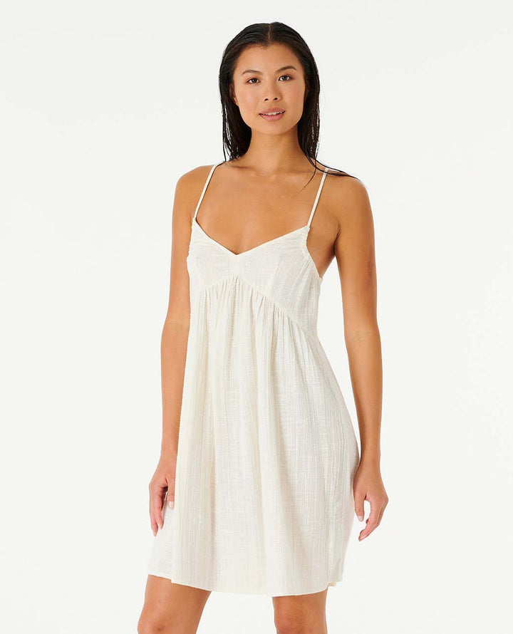 RIP CURL CLASSIC SURF COVER UP - WHITE