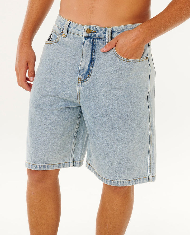 RIP CURL NU DOSE 22" DENIM WALKSHORT - WASHED BLUE