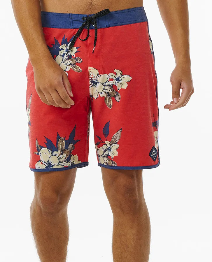RIP CURL MIRAGE ALOHA HOTEL BOARDSHORT - HIBISCUS RED