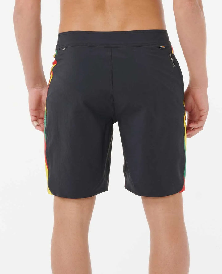 RIP CURL MIRAGE 2-3-ONE ULTIMATE EDDIE WOULD GO 19" BOARDSHORT - BLACK