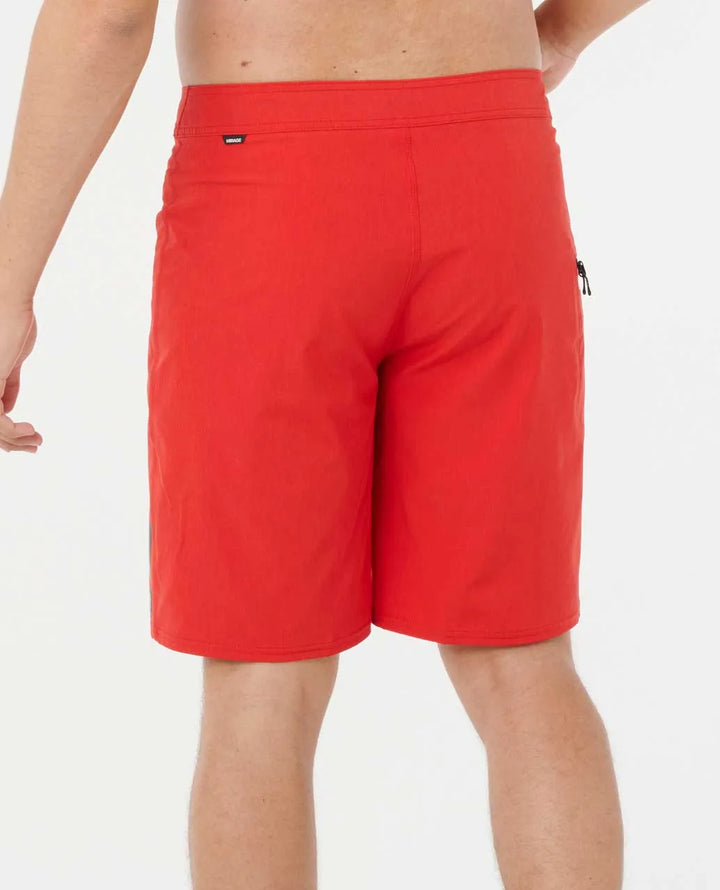 RIP CURL EDDIE WOULD GO THE BAY MIRAGE CORE 20" BOARDSHORT - RED