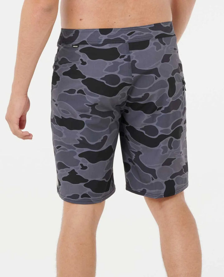 RIP CURL EDDIE WOULD GO THE BAY MIRAGE CORE 20" BOARDSHORT - CAMO