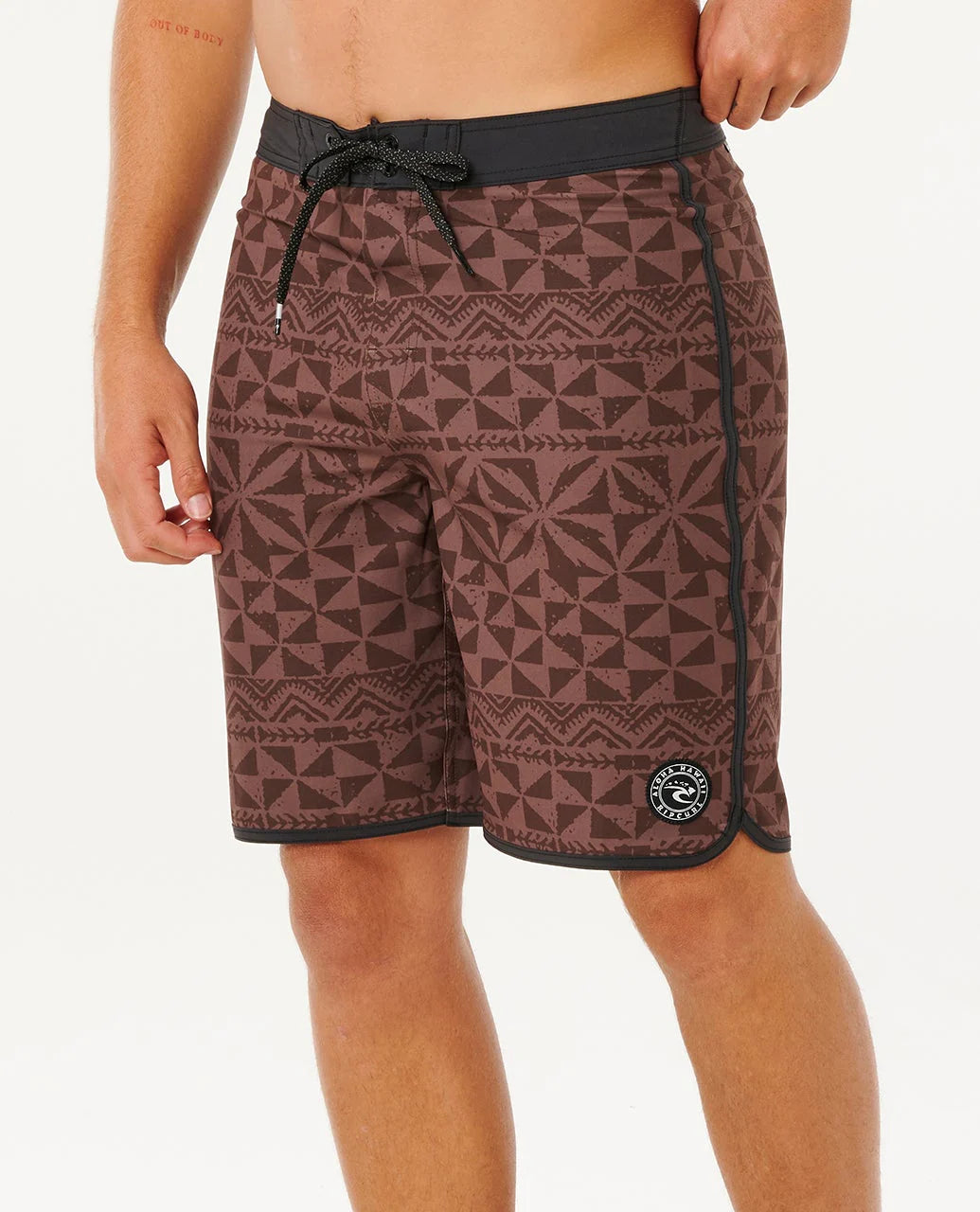 RIP CURL MIRAGE BIG TAPA BOARDSHORT - BROWN