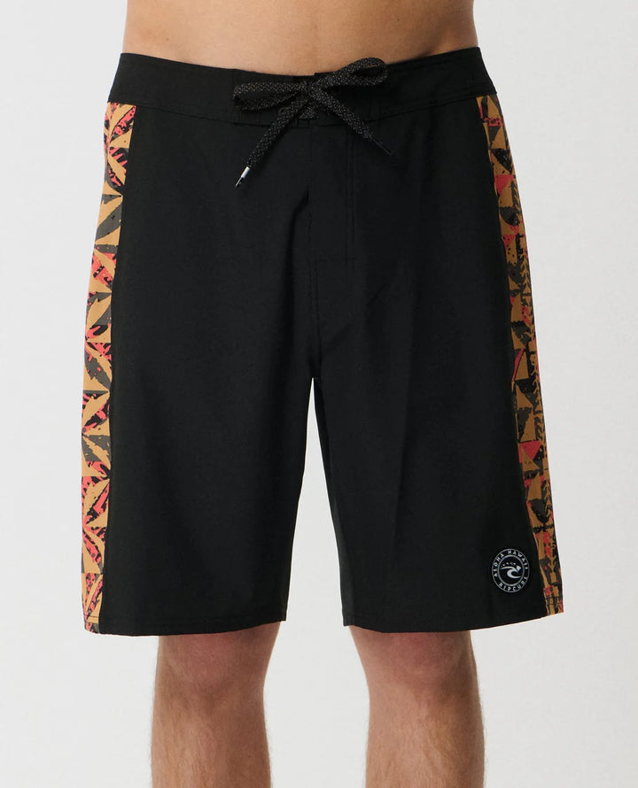 RIP CURL MIRAGE SIDEWAYS HAWAII BOARDSHORT - BLACK