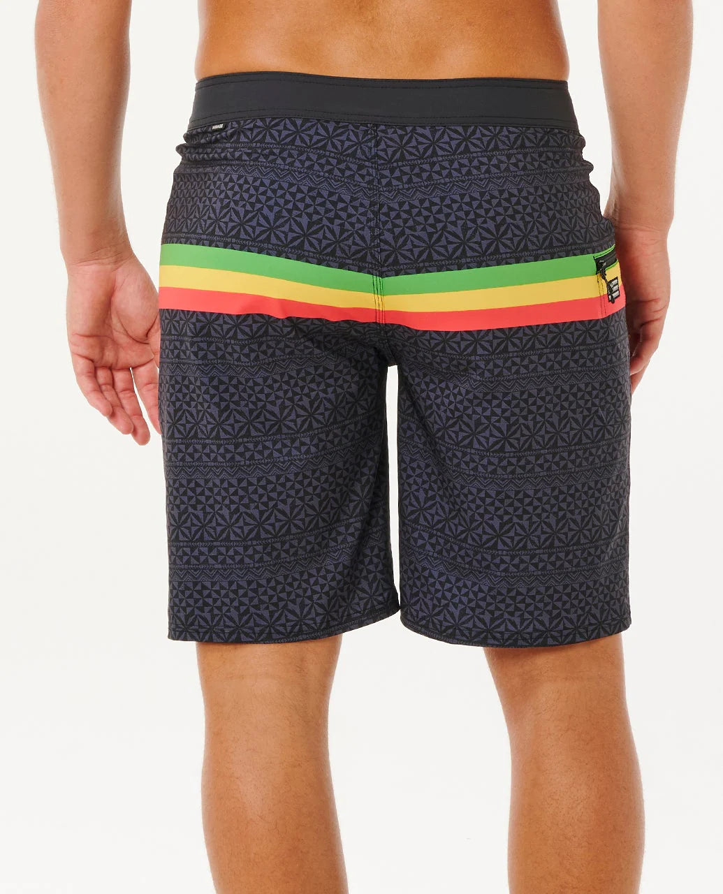RIP CURL MIRAGE HAWAII TAPA 20" BOARDSHORT - BLACK